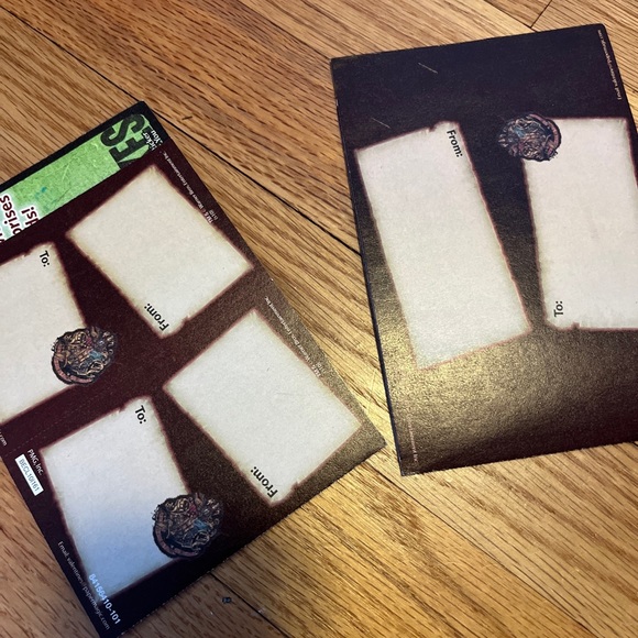 A  set of 14  unused  new class Harry potter vintage valentines. - Picture 11 of 11